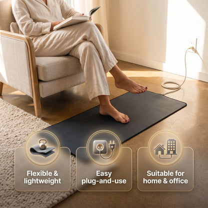 Sleep Better Naturally in 7 Days - Without Pills - Earthley Grounding Mat™