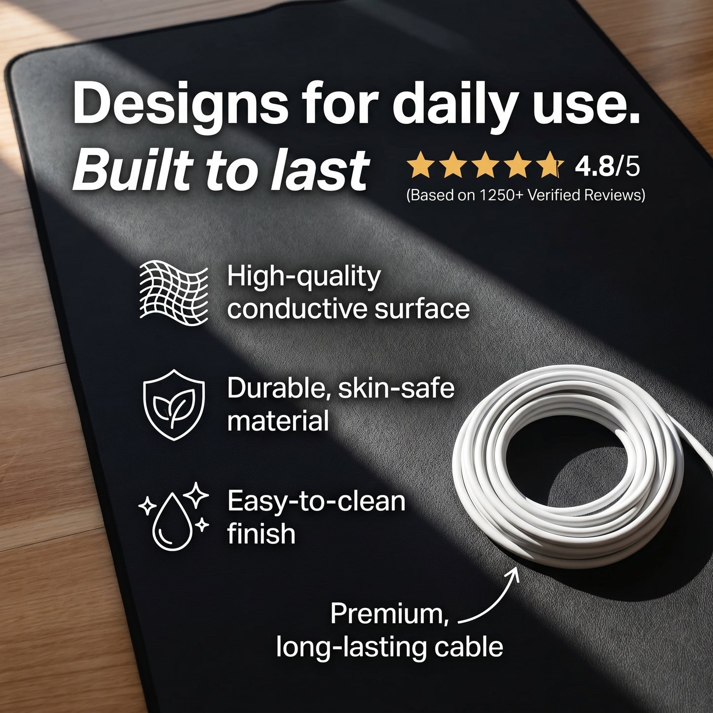 Sleep Better Naturally in 7 Days - Without Pills - Earthley Grounding Mat™