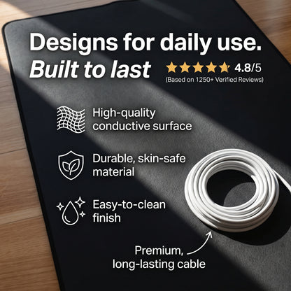 Sleep Better Naturally in 7 Days - Without Pills - Earthley Grounding Mat™