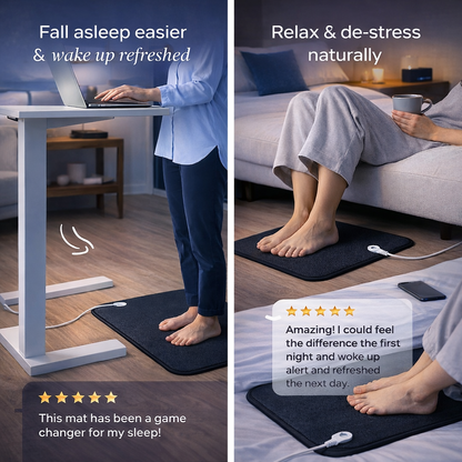 Sleep Better Naturally in 7 Days - Without Pills - Earthley Grounding Mat™